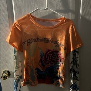 Women’s Y2K Grunge Graphic Tee